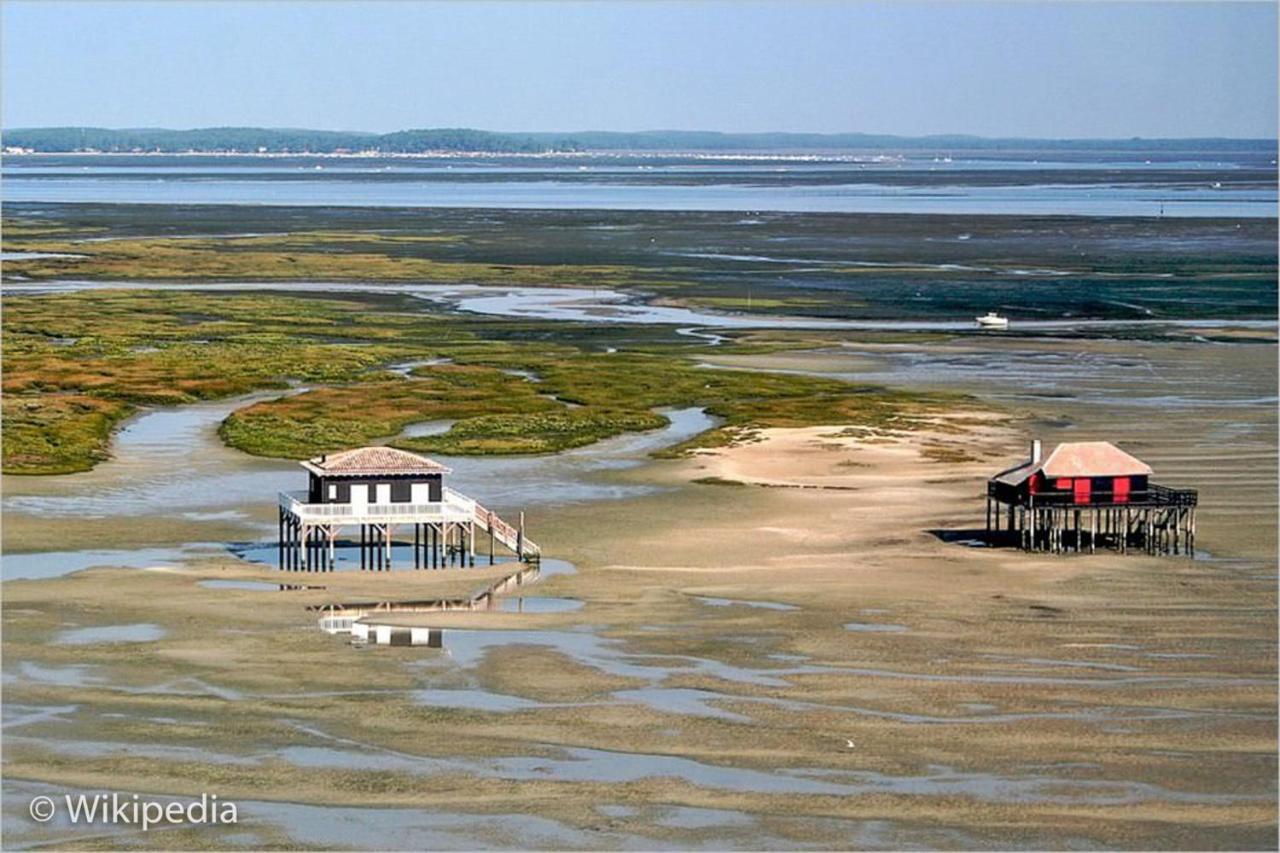 Apartment T2 Full City Centre With Parking 500M From The Beach Arcachon Exterior photo